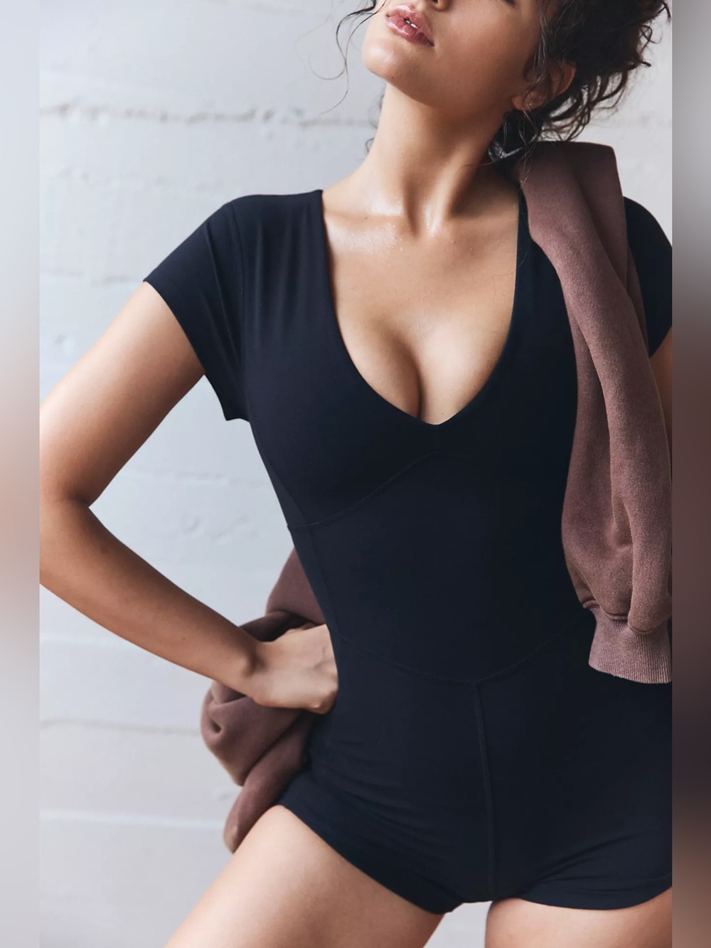 FREE PEOPLE | ✨NEW✨ Never Better Playsuit in Black